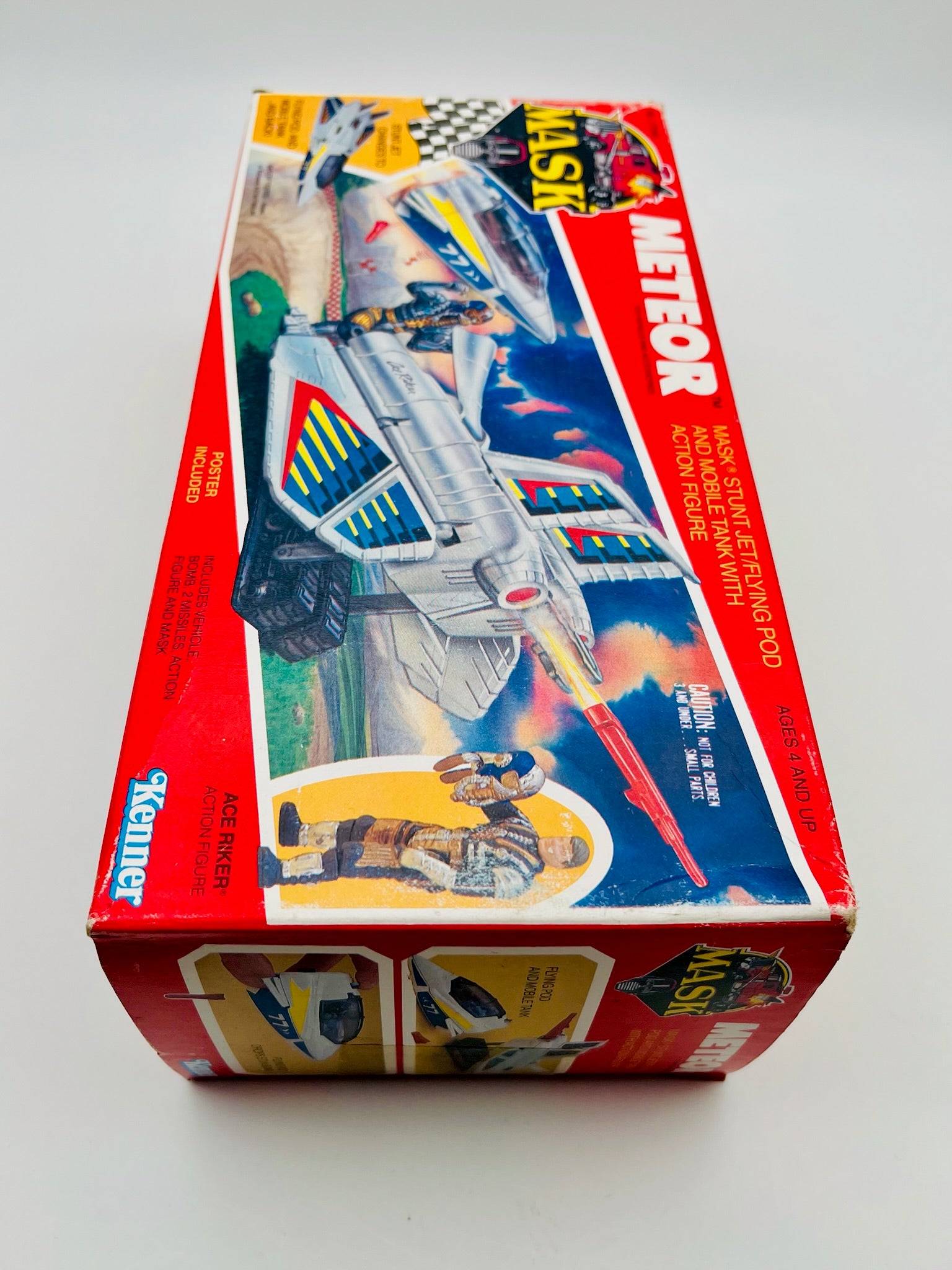 M.A.S.K. Meteor Stunt Jet Flying Pod Mobile Tank Kenner OVP