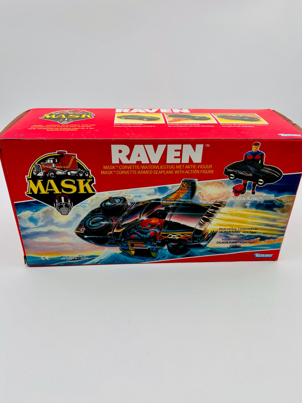 M.A.S.K. Raven Corvette Watervliegtuig Kenner OVP 1985