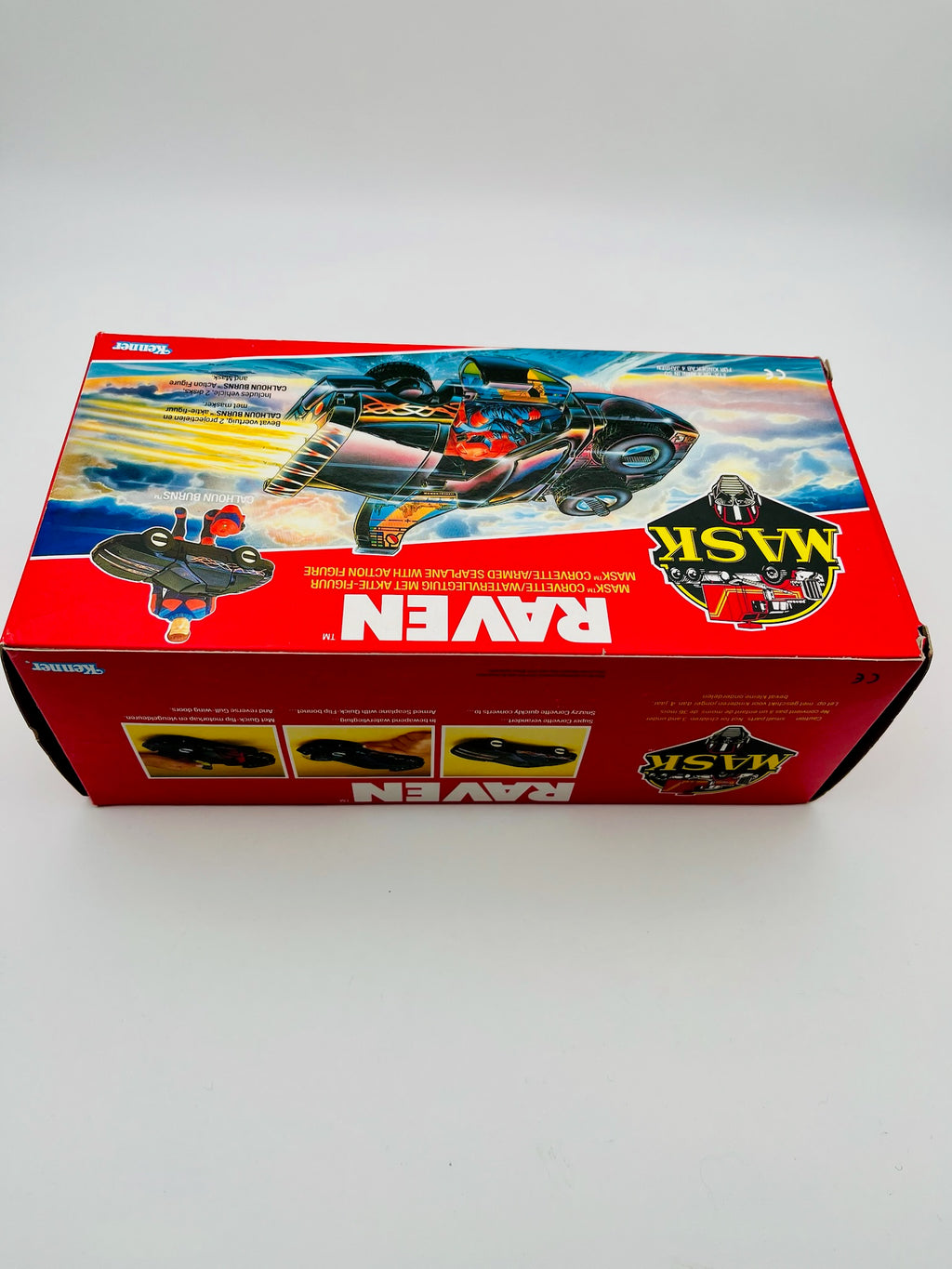 M.A.S.K. Raven Corvette Watervliegtuig Kenner OVP 1985