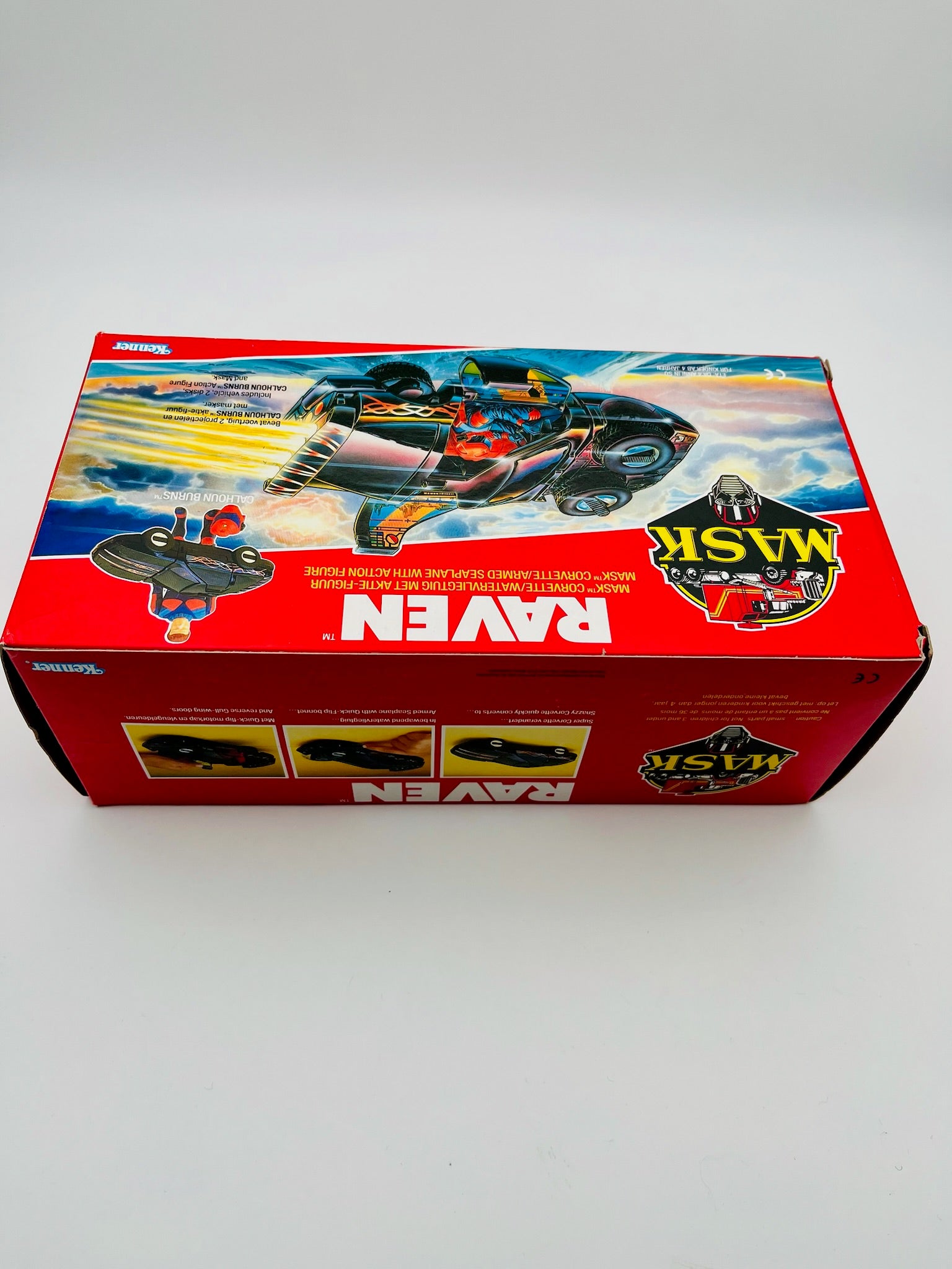 M.A.S.K. Raven Corvette Watervliegtuig Kenner OVP 1985