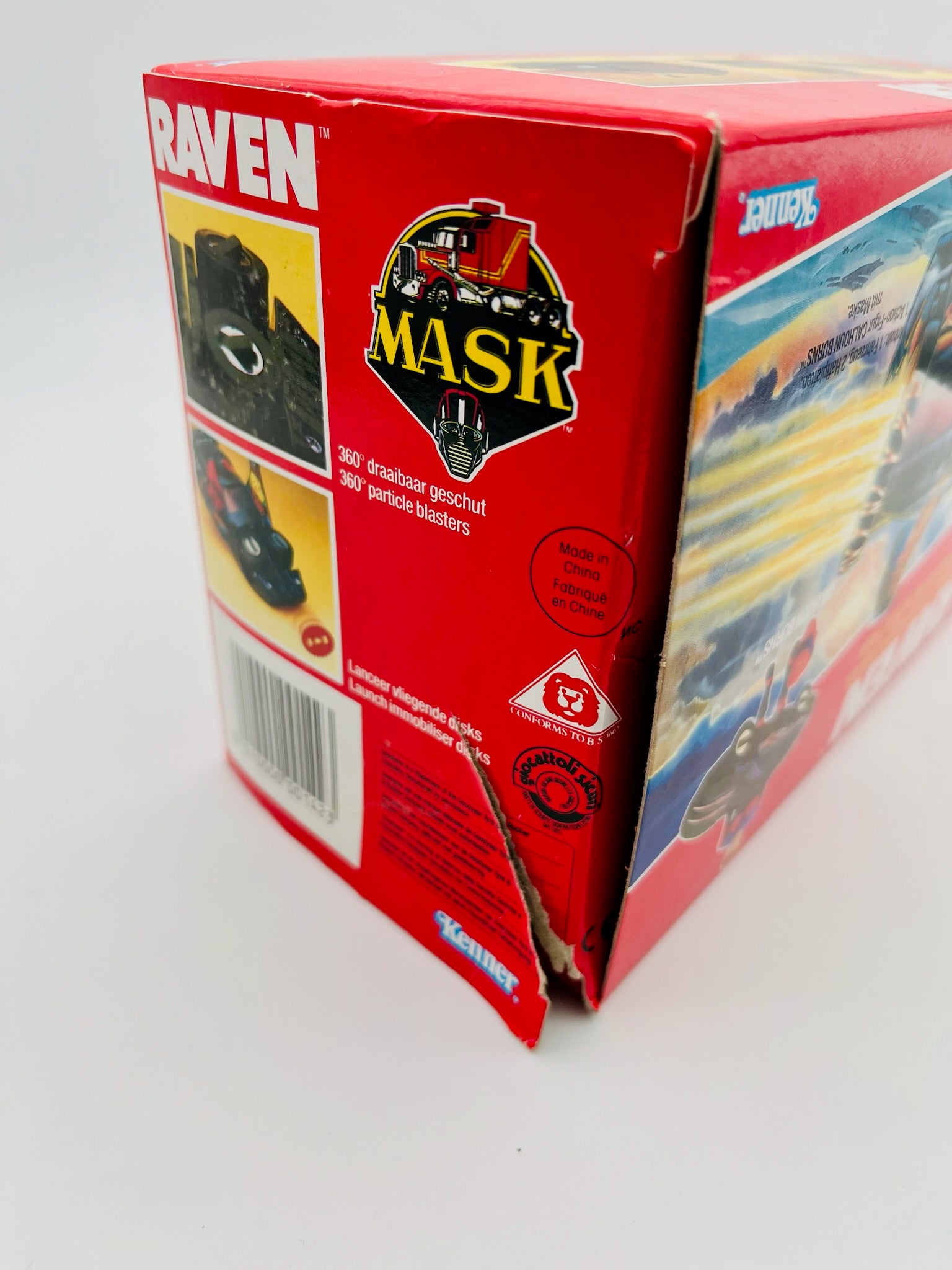 M.A.S.K. Raven Corvette Watervliegtuig Kenner OVP 1985