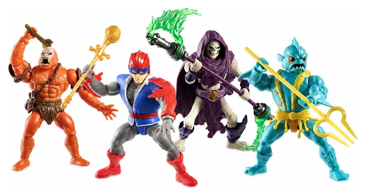 MOTU | Origins Battle for Subternia 4er-Pack | OVP | Mattel