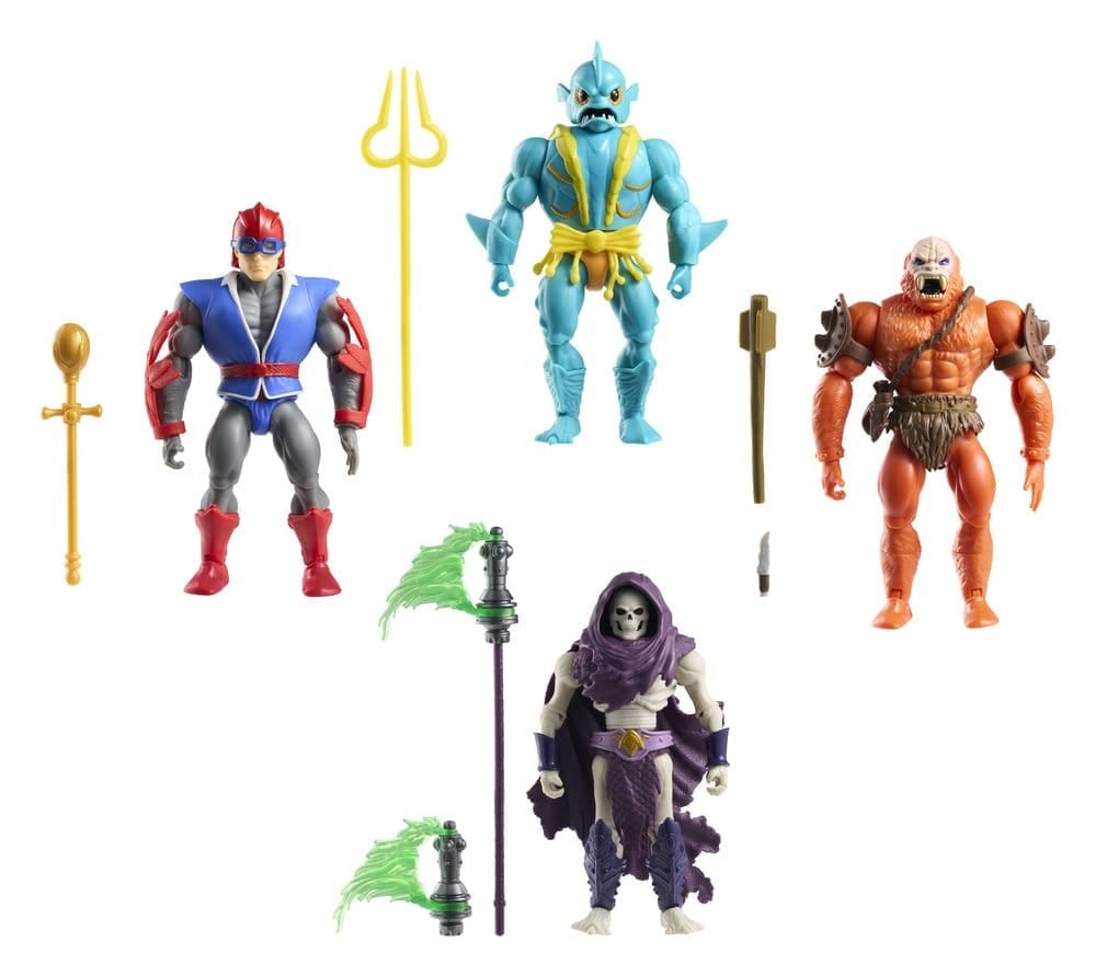 MOTU | Origins Battle for Subternia 4er-Pack | OVP | Mattel