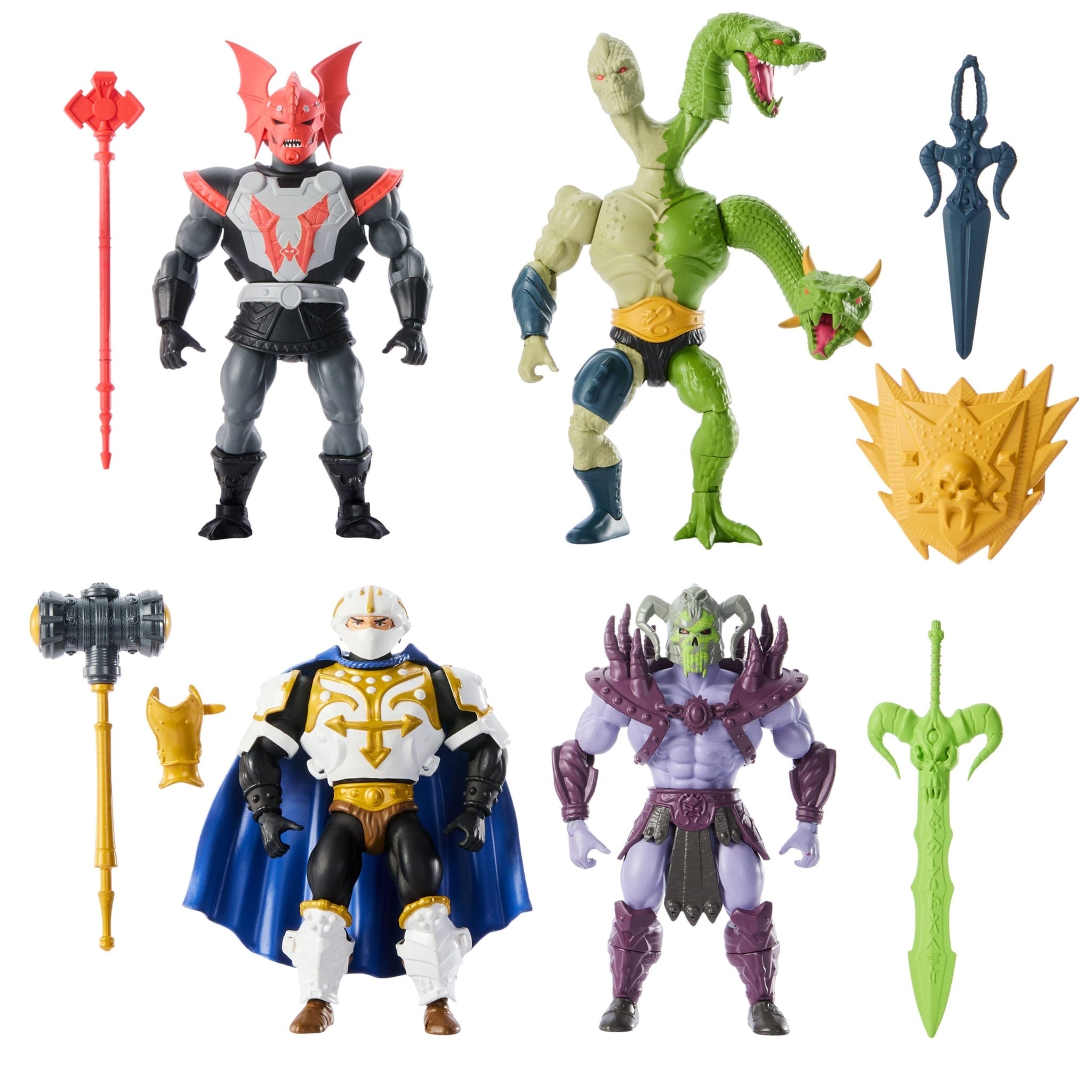 MOTU | Masters of the Universe Actionfiguren 4er-Set | OVP | Mattel