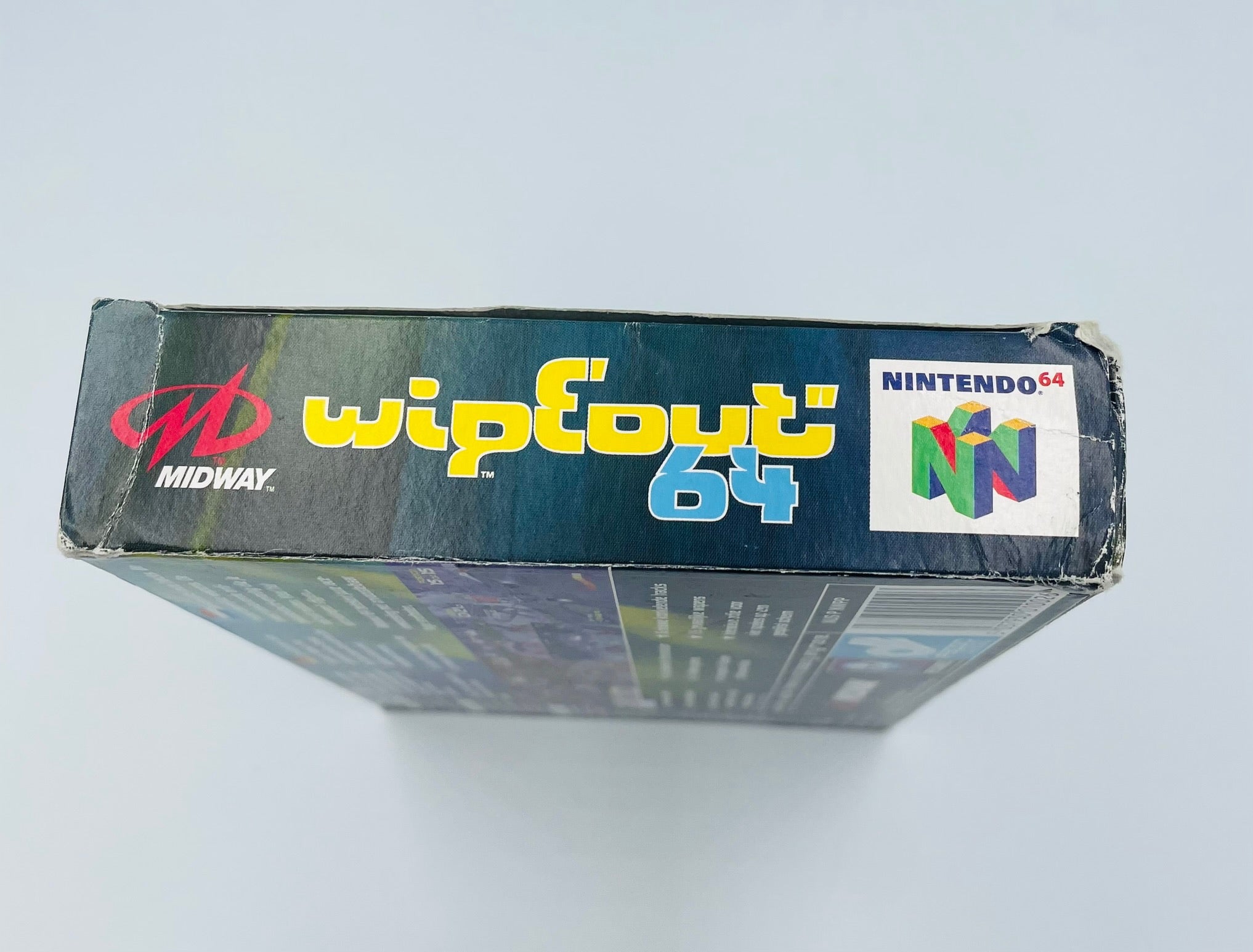 N64 Wipeout OVP Gebrauchsspuren | PAL Komplett CIB