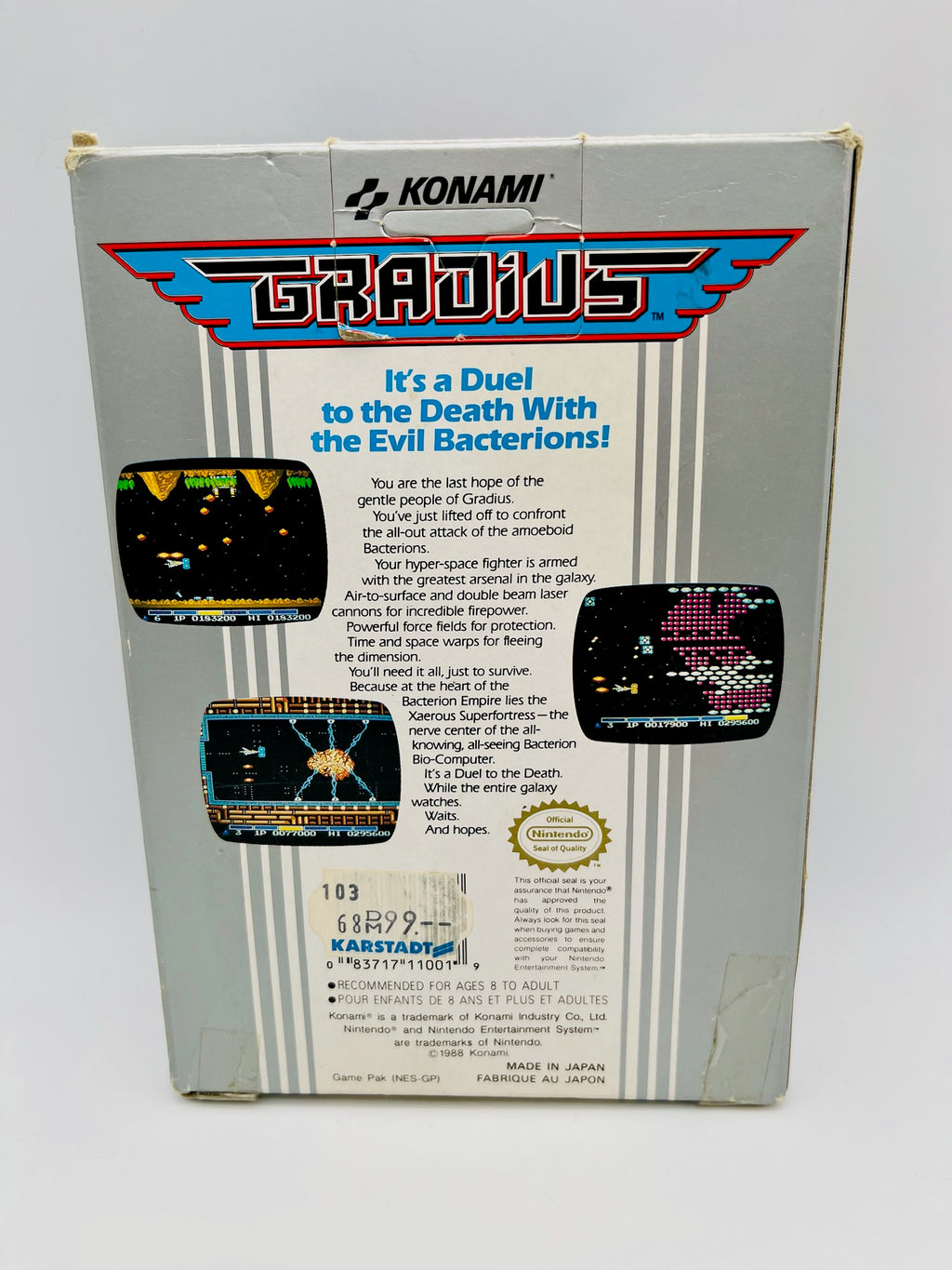 NES | Gradius | CIB | OVP