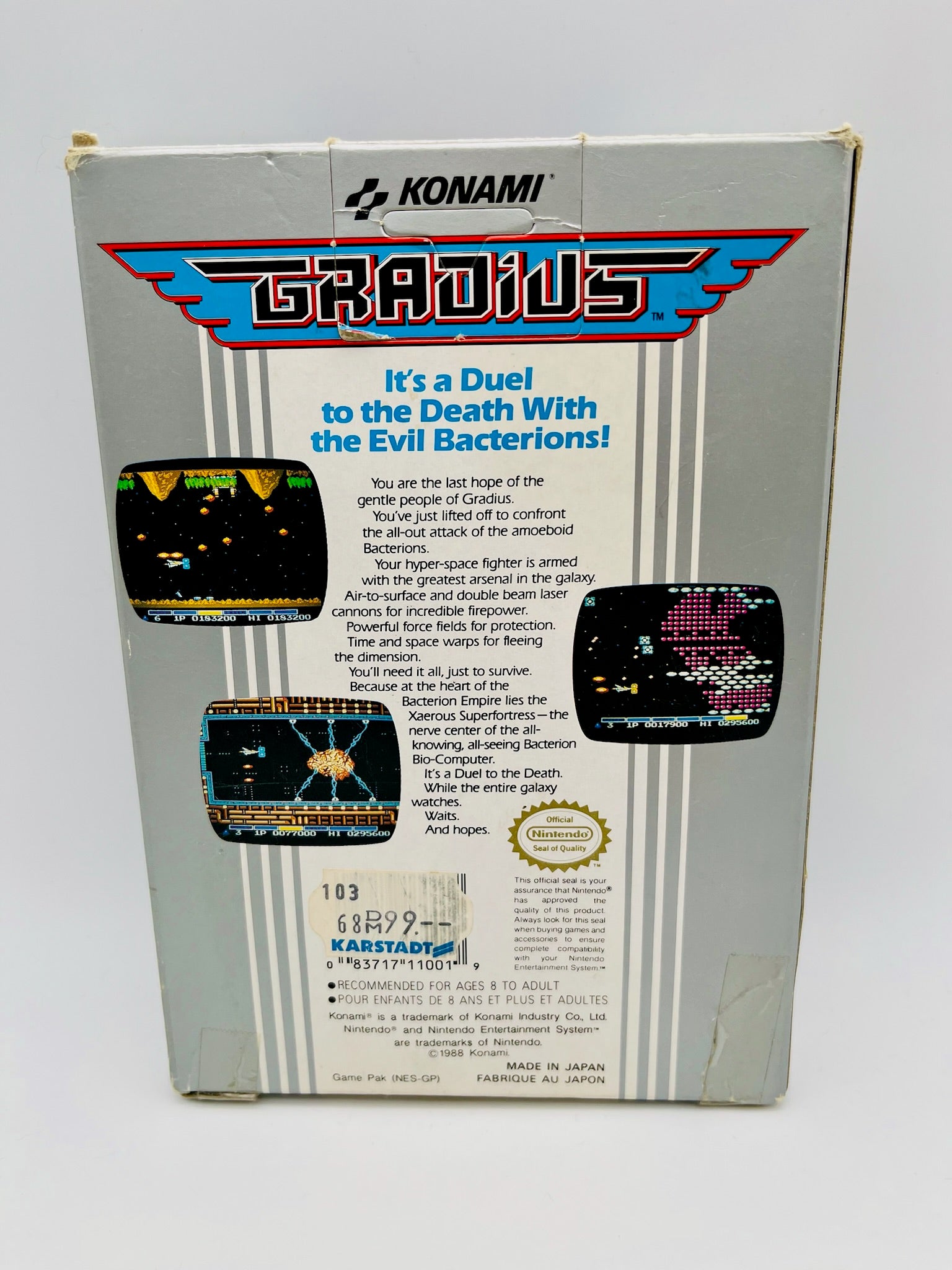 NES | Gradius | CIB | OVP