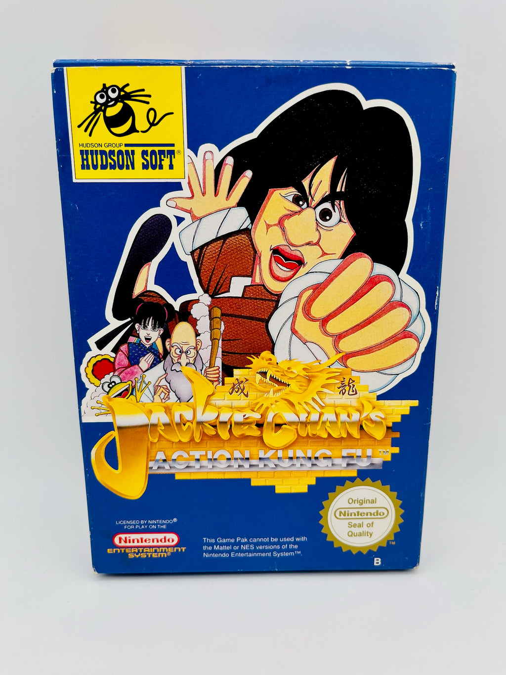 NES | Jackie Chan's Action Kung Fu | CIB | OVP | Zweite Wahl