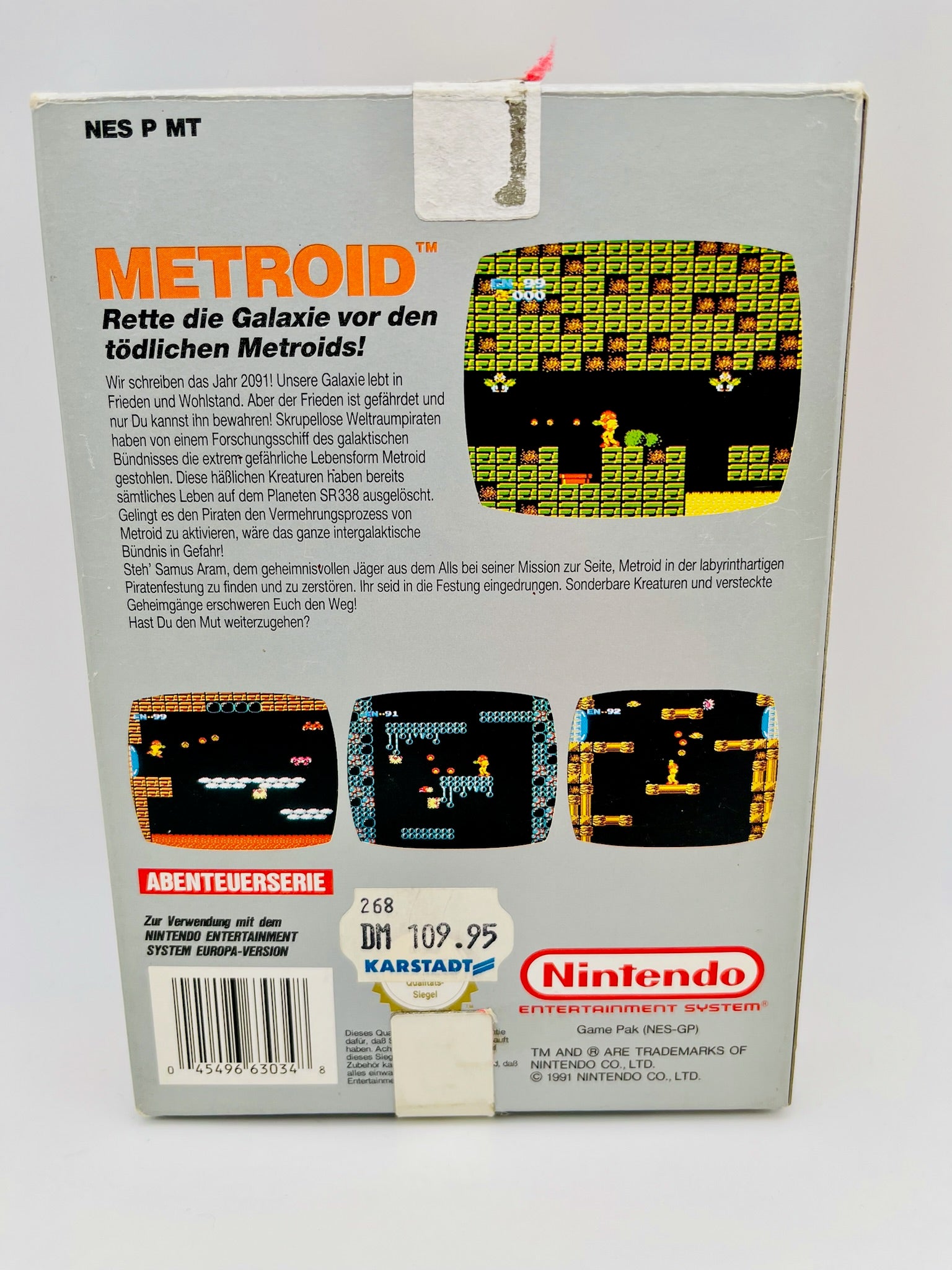 NES | Metroid | CIB | OVP | Zweite Wahl