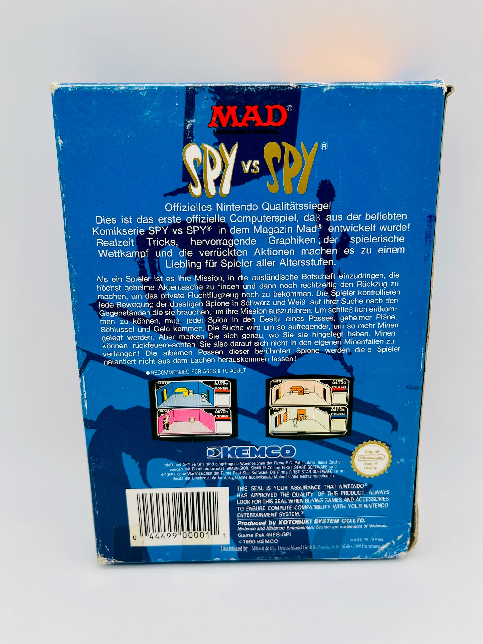 NES | Spy vs Spy | CIB | OVP | Zweite Wahl