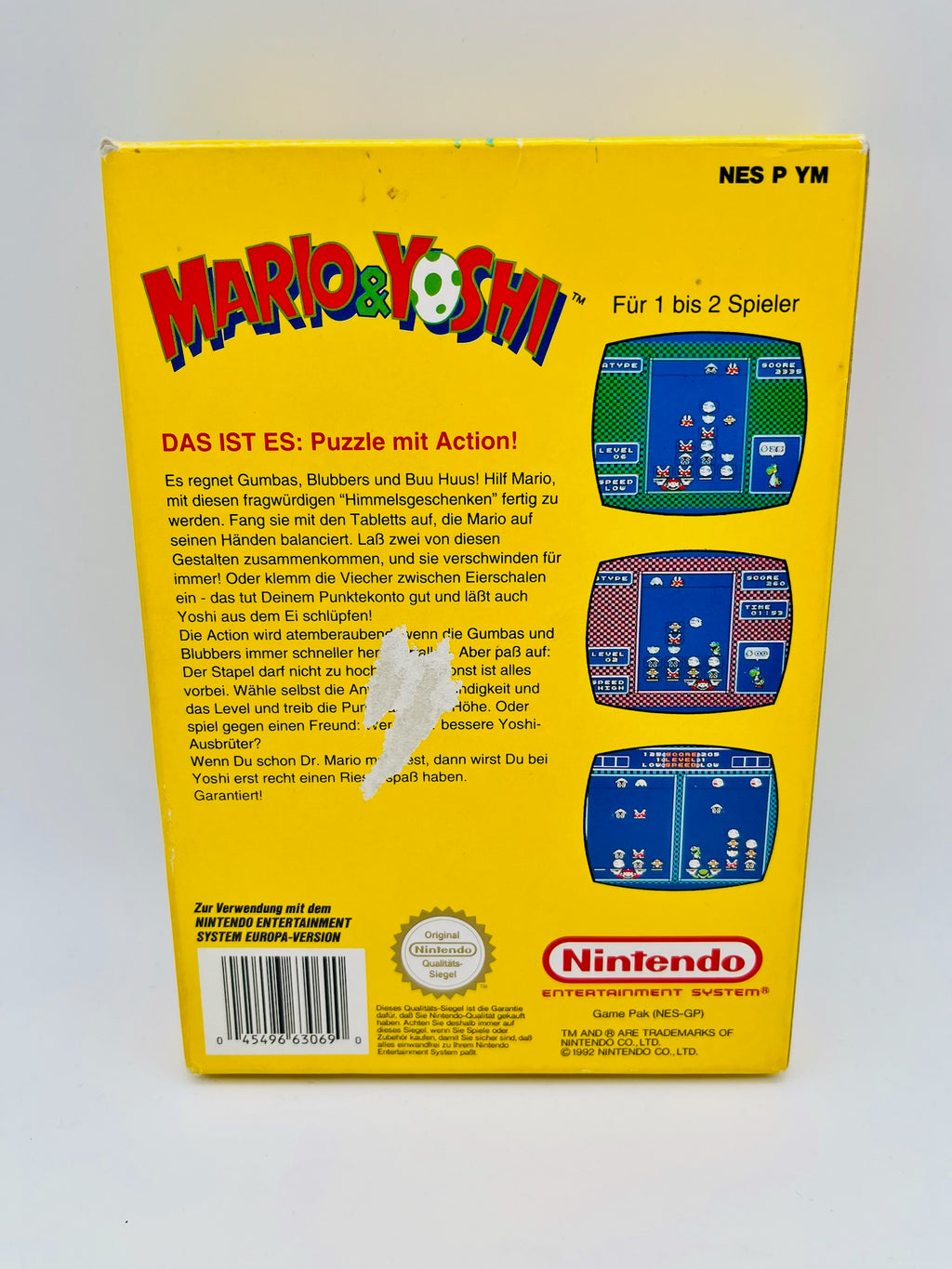 NES | Mario & Yoshi | CIB | OVP