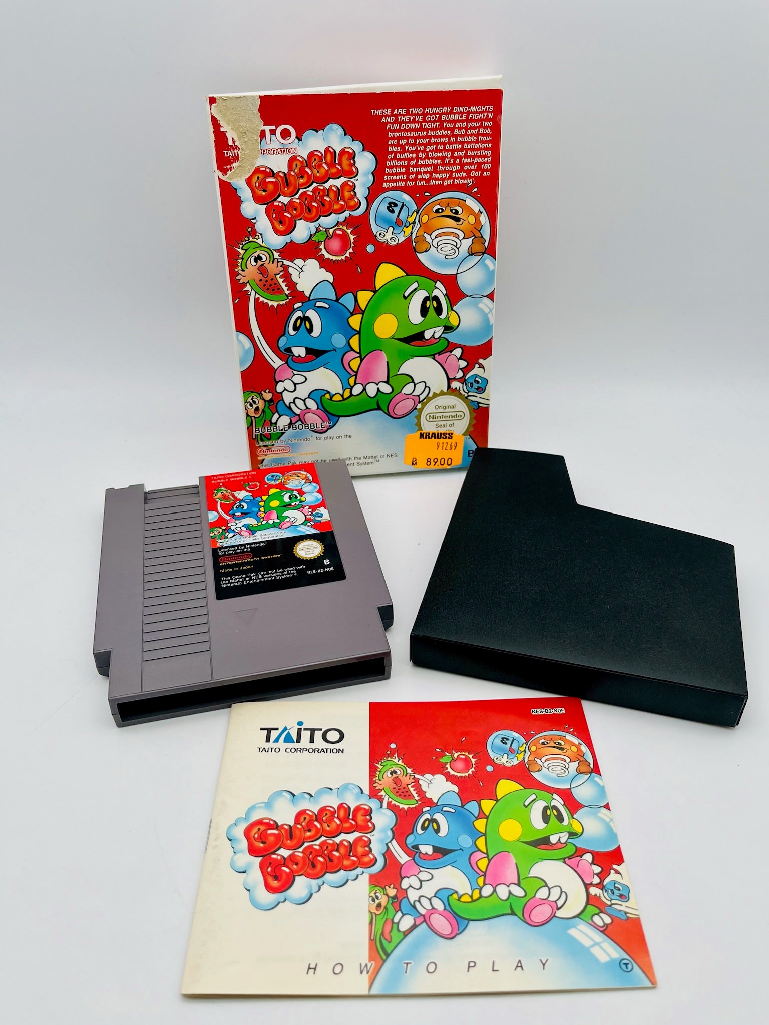 NES | Bubble Bobble | CIB
