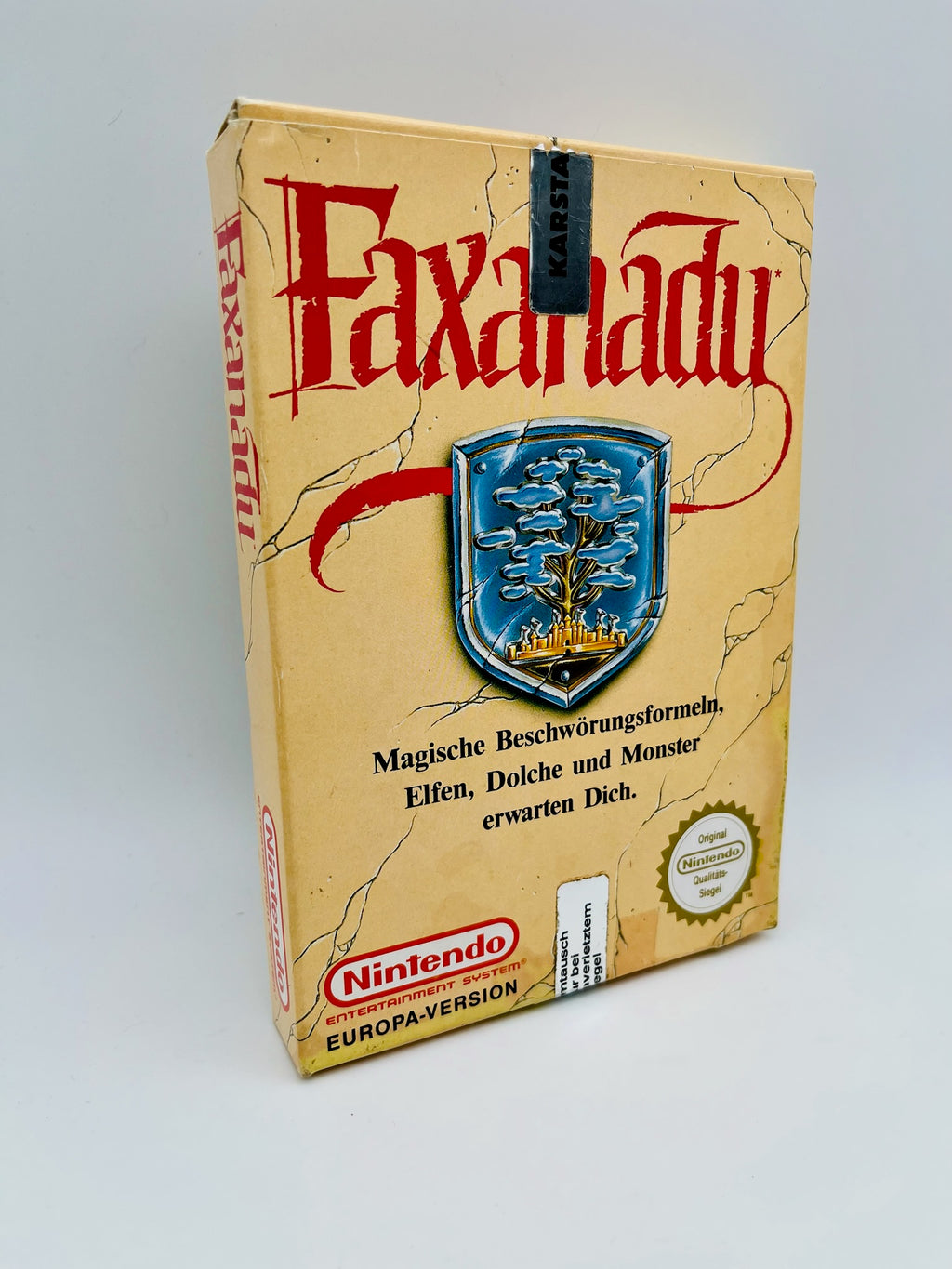 NES | Faxanadu | CIB | OVP | Zweite Wahl