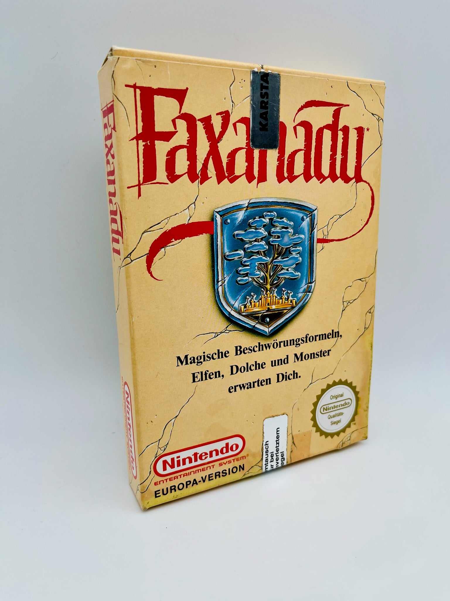 NES | Faxanadu | CIB | OVP | Zweite Wahl