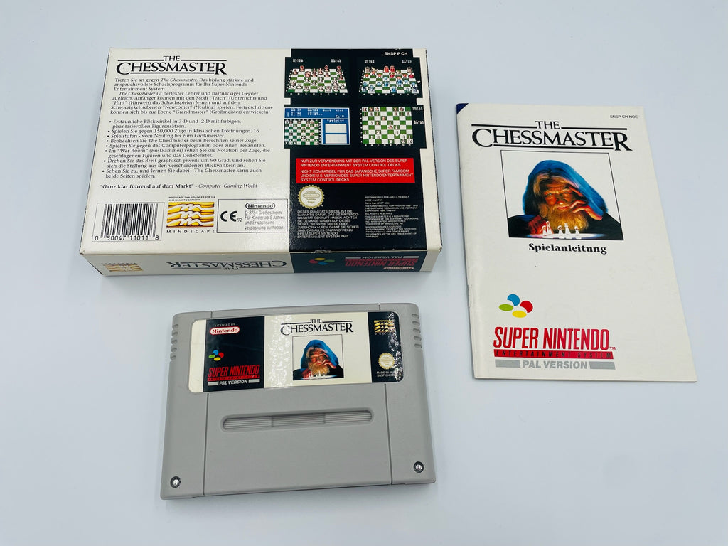 SNES | The Chessmaster | OVP | PAL Version | Mindscape