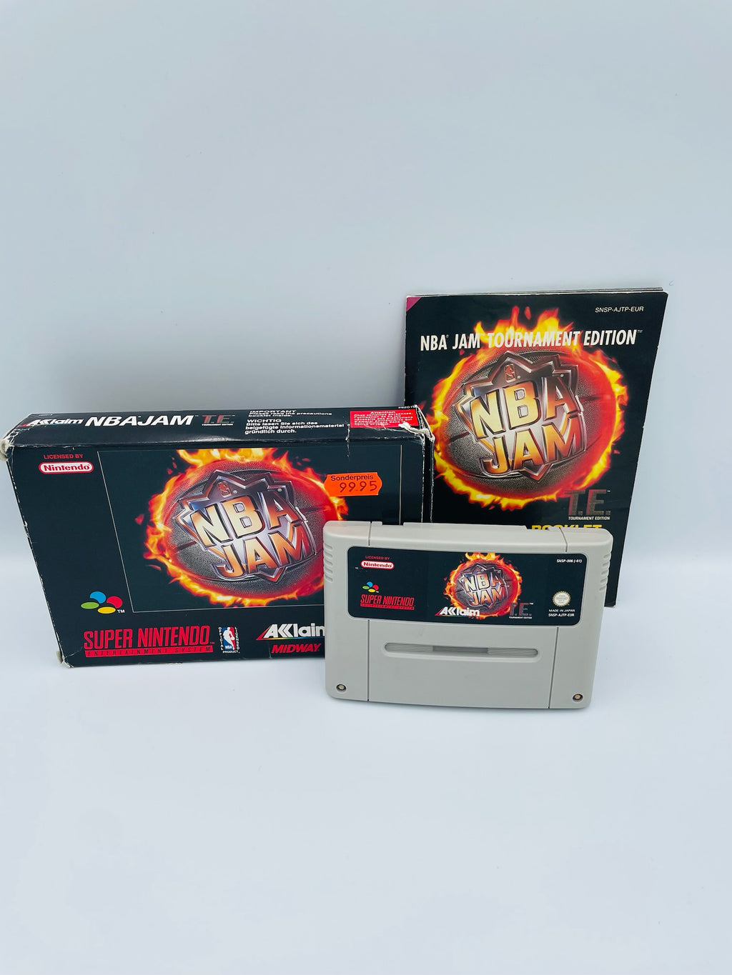 SNES | NBA Jam Tournament Edition | OVP komplett | PAL Deutsch