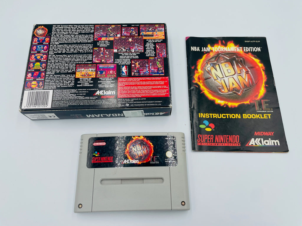 SNES | NBA Jam Tournament Edition | OVP komplett | PAL Deutsch
