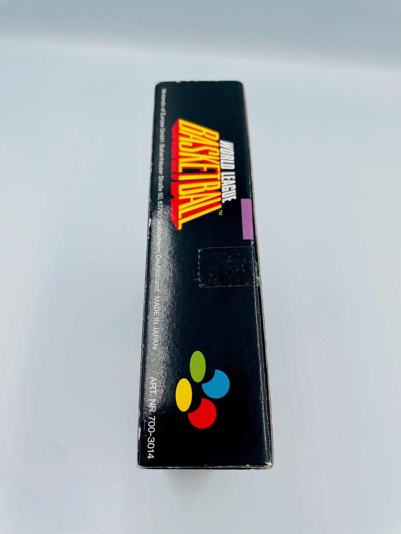 SNES | World League Basketball OVP komplett PAL