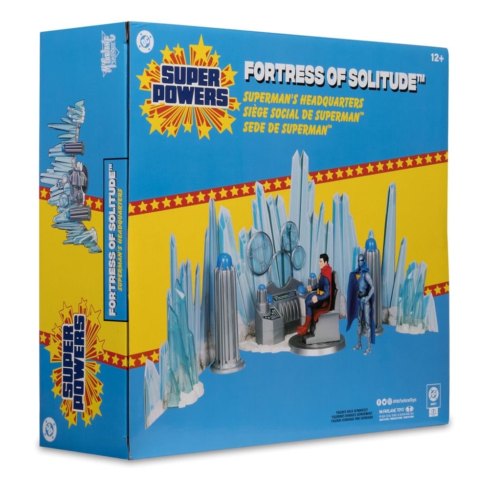 Super Powers | Superman’s Fortress of Solitude Playset | OVP | McFarlane Toys