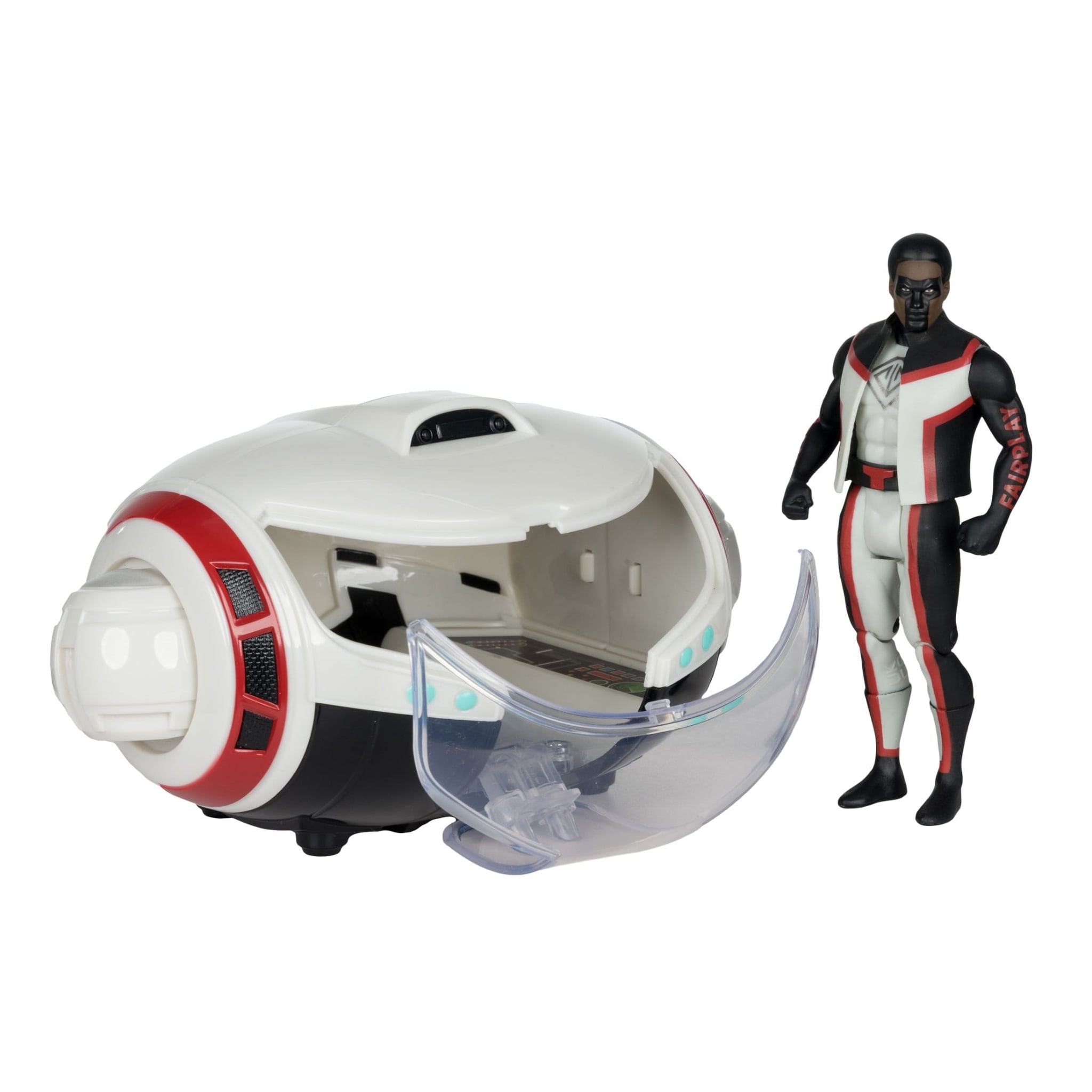 Super Powers | T-Craft Mister Terrific Hi-Tech Vehicle | OVP