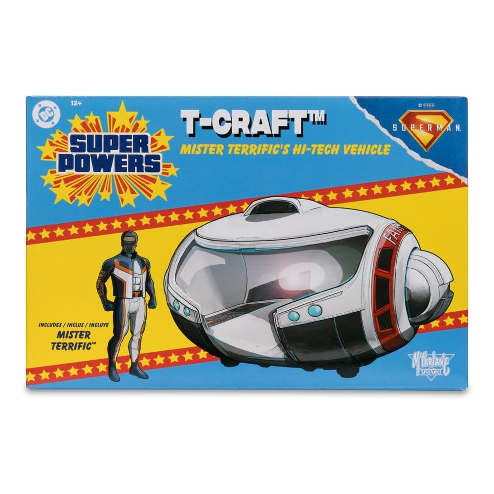 Super Powers | T-Craft Mister Terrific Hi-Tech Vehicle | OVP