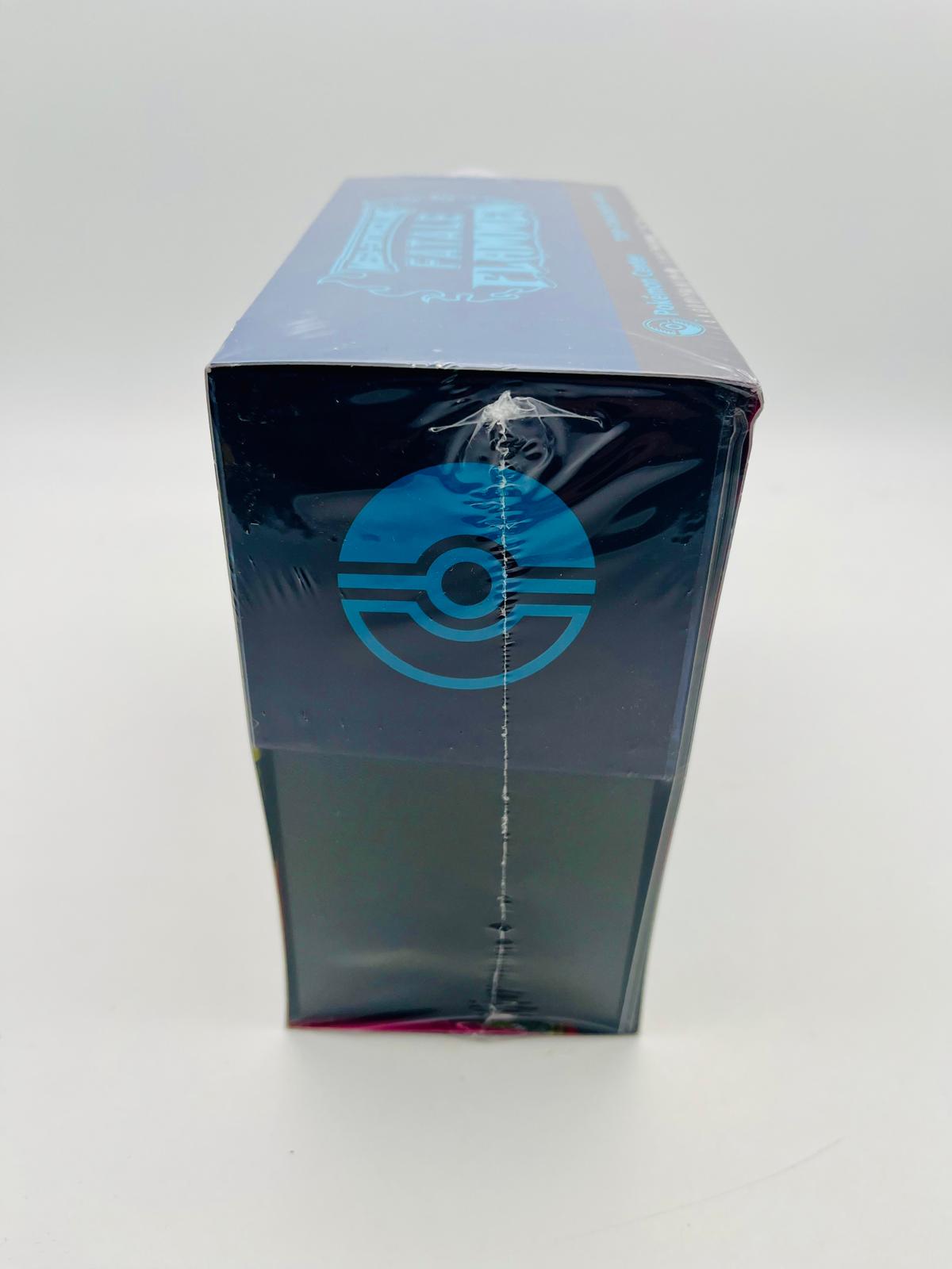 Pokémon TCG | Pokémon Center Top-Trainer-Box Mega-Entwicklung Fatale Flammen | OVP