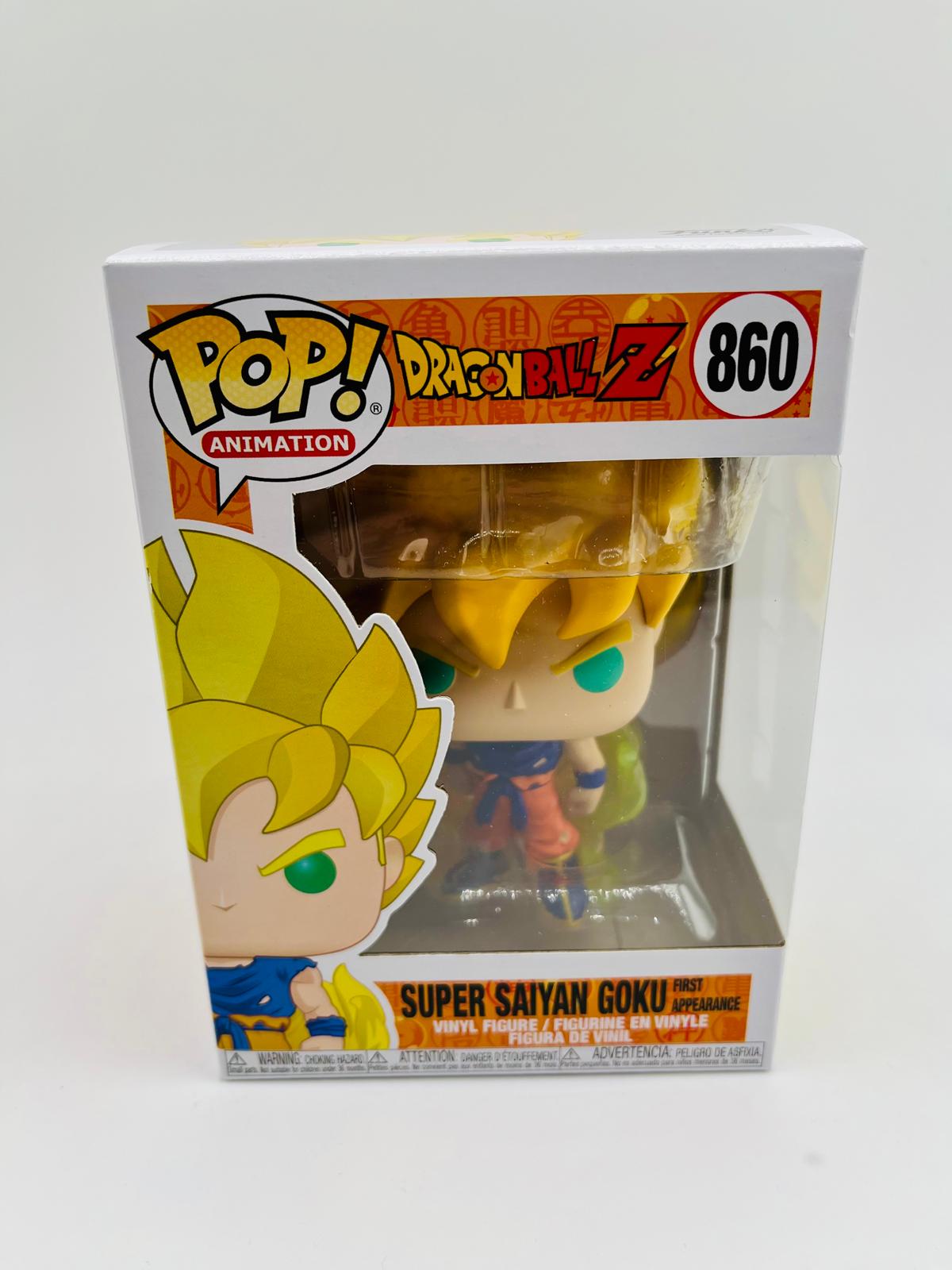Dragon Ball Z POP! Animation Vinyl Figur SS Goku (First Appearance) 9 cm | OVP