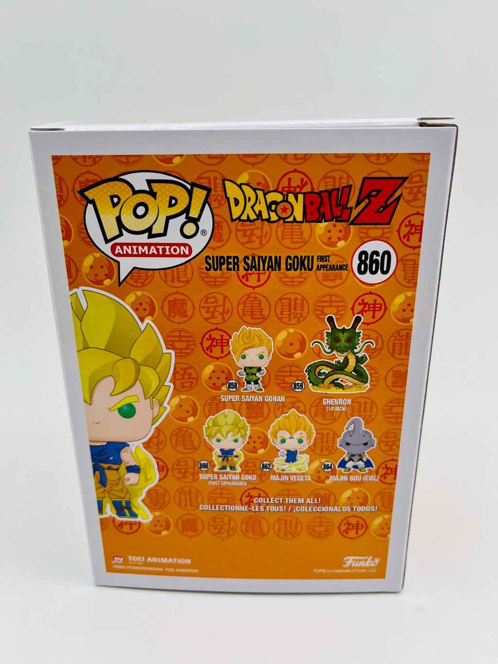 Dragon Ball Z POP! Animation Vinyl Figur SS Goku (First Appearance) 9 cm | OVP