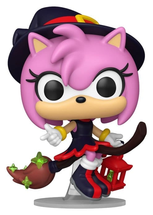 Sonic the Hedgehog POP! Games Vinyl Figur Amy on Broom 9 cm | OVP