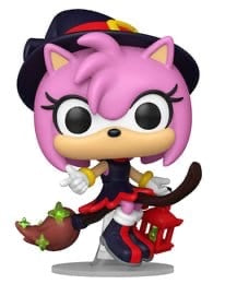 Sonic the Hedgehog POP! Games Vinyl Figur Amy on Broom 9 cm | OVP