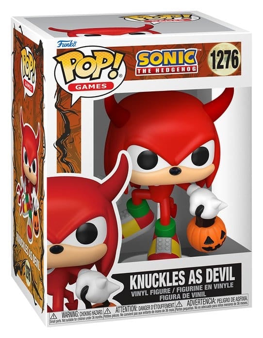 Sonic the Hedgehog POP! Games Vinyl Figur Devil Knuckles 9 cm | OVP