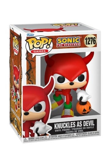 Sonic the Hedgehog POP! Games Vinyl Figur Devil Knuckles 9 cm | OVP