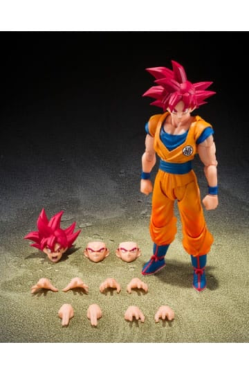Dragon Ball Super S.H.Figuarts Actionfigur Super Saiyan God Son Goku | OVP