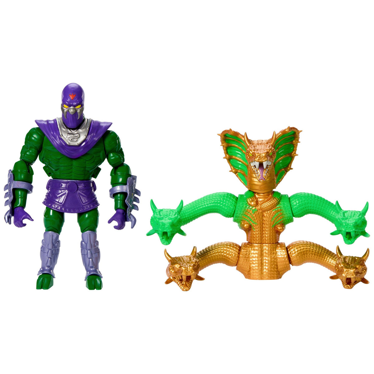 MOTU x TMNT: Turtles of Grayskull Deluxe Actionfigur King Hiss 14 cm | OVP