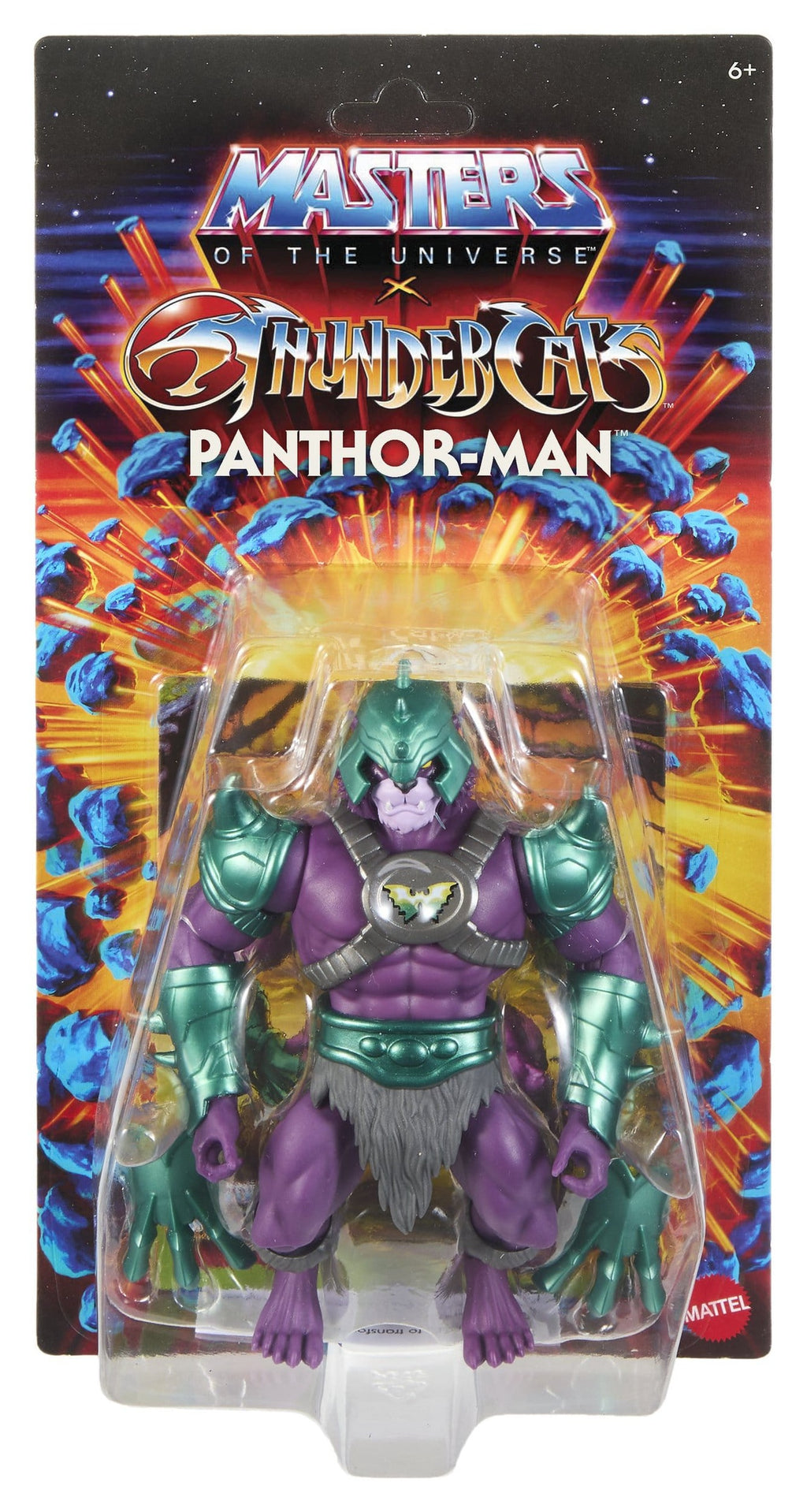 Masters of the Universe x ThunderCats Actionfigur Panthor Man 14 cm | OVP