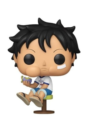 One Piece POP! Vinyl Figur Kid Luffy Eating DF *Exclusive Version* 9 cm | OVP