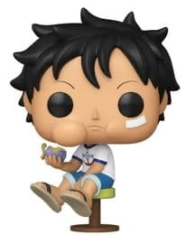 One Piece POP! Vinyl Figur Kid Luffy Eating DF *Exclusive Version* 9 cm | OVP