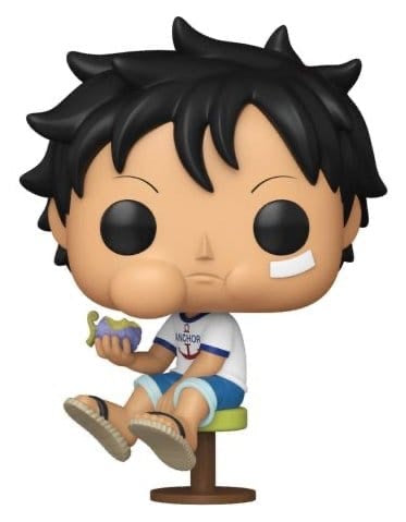 One Piece POP! Vinyl Figur Kid Luffy Eating DF *Exclusive Version* 9 cm | OVP