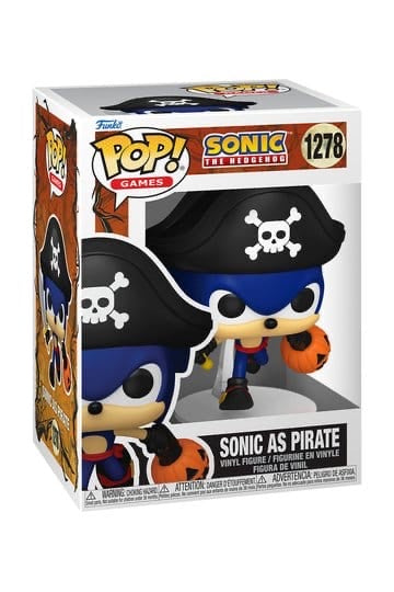 Sonic the Hedgehog POP! Games Vinyl Figur Pirate Sonic 9 cm | OVP