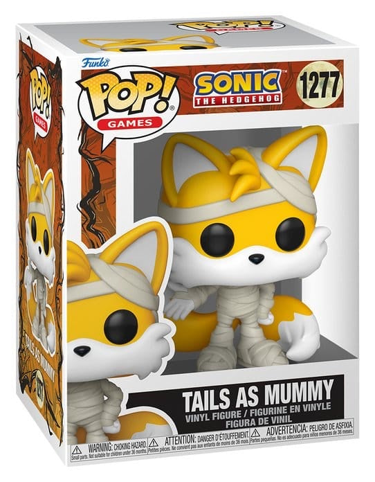 Sonic the Hedgehog POP! Games Vinyl Figur Mummy Tails 9 cm | OVP