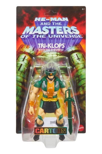 MOTU | Tri-Klops Cartoon Figure | OVP | Mattel