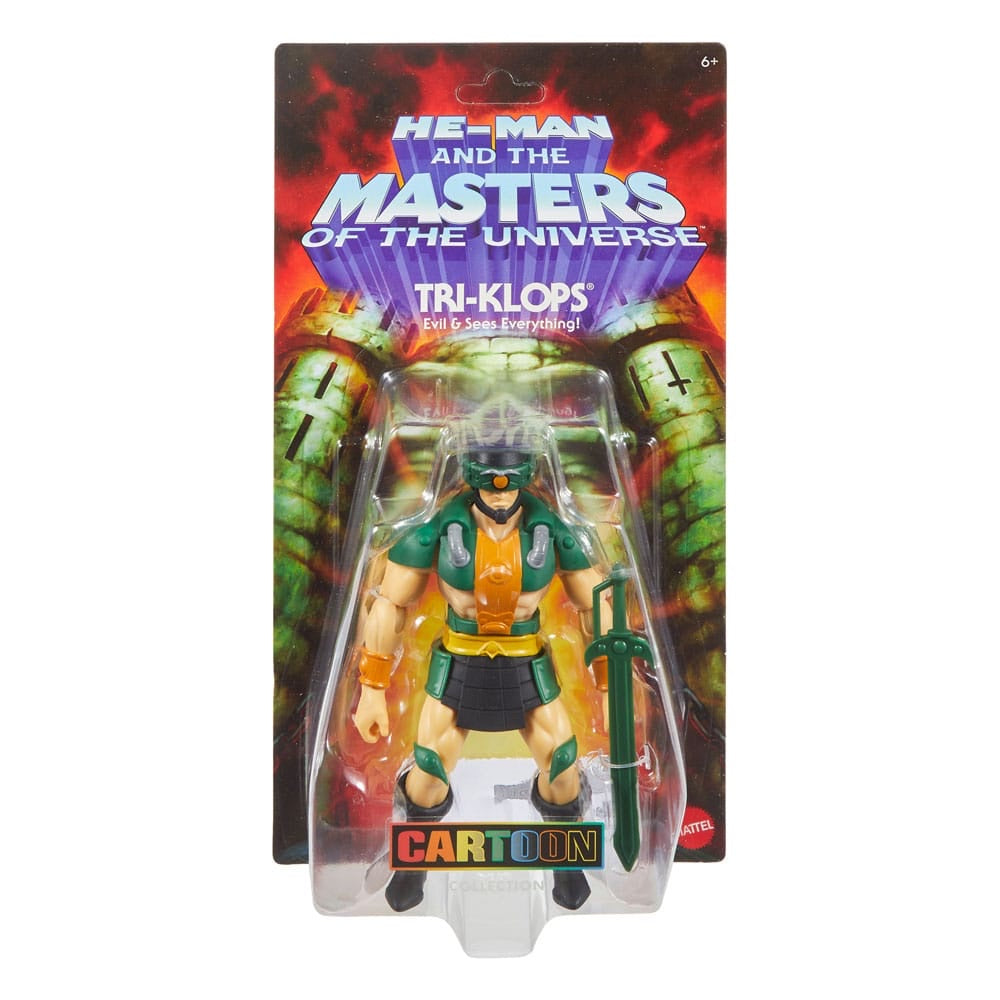 MOTU | Tri-Klops Cartoon Figure | OVP | Mattel