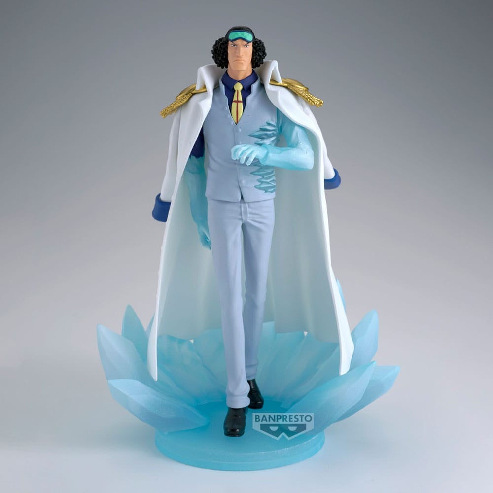 Kuzan (Aokiji) PVC-Figur mit Eis-Base | Eis-Base / translucent effects | OVP