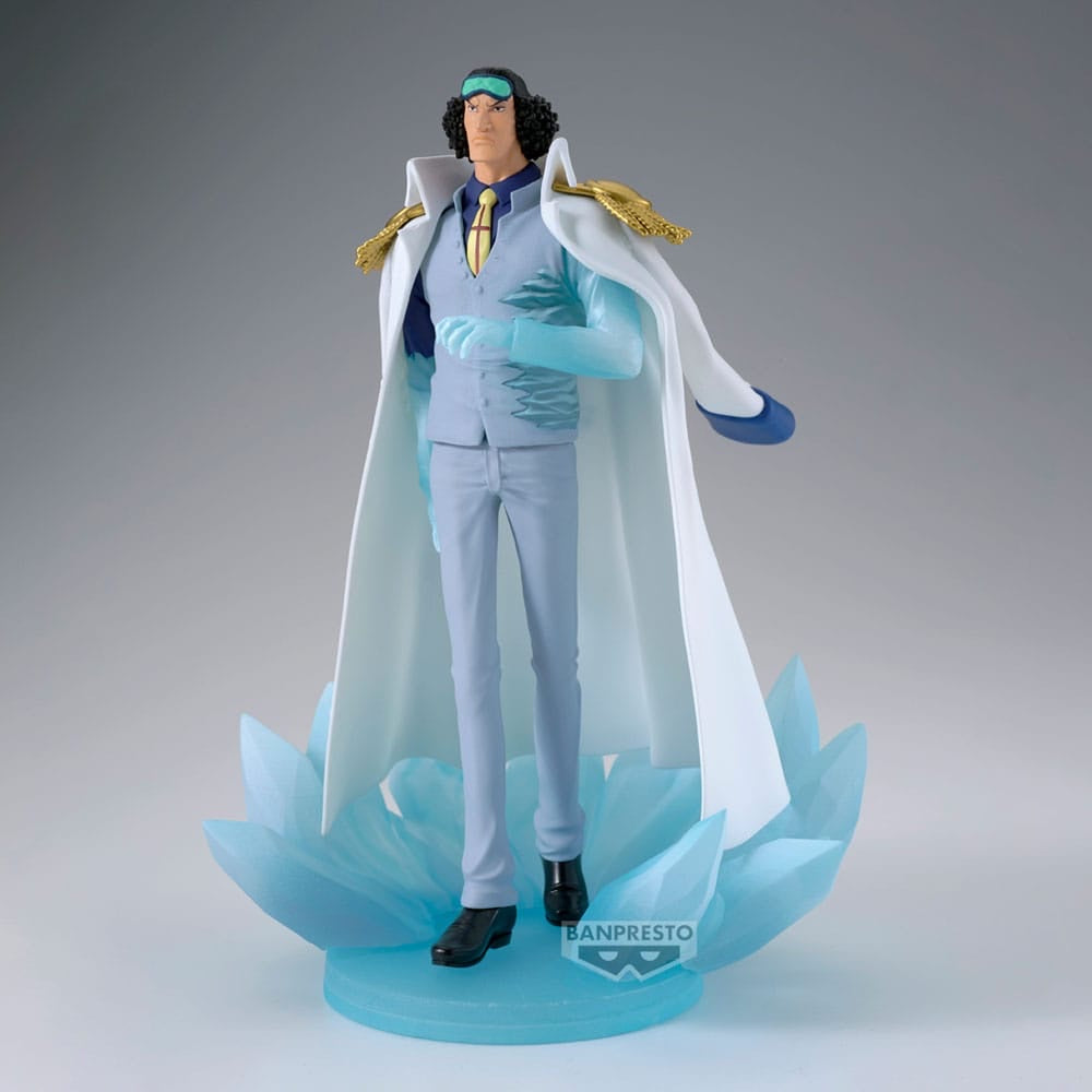 Kuzan (Aokiji) PVC-Figur mit Eis-Base | Eis-Base / translucent effects | OVP