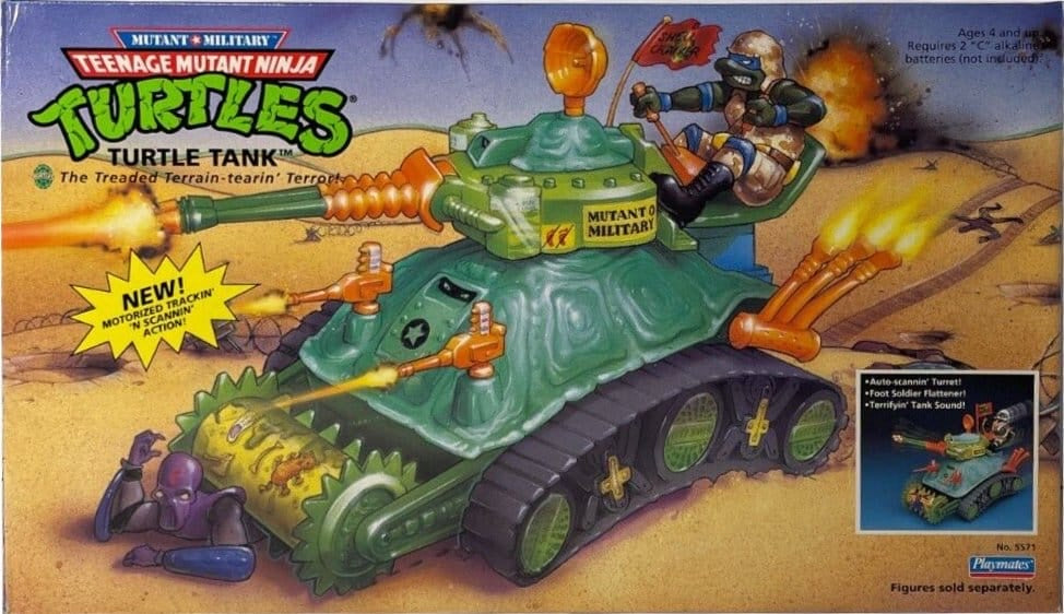 Turtle Tank | Teenage Mutant Ninja Turtles | OVP | Playmates